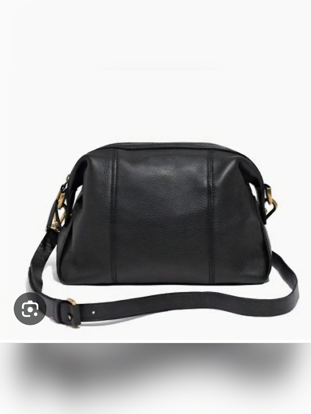 Nwt Madewell Mini Glassglow Black Crossbody Bag